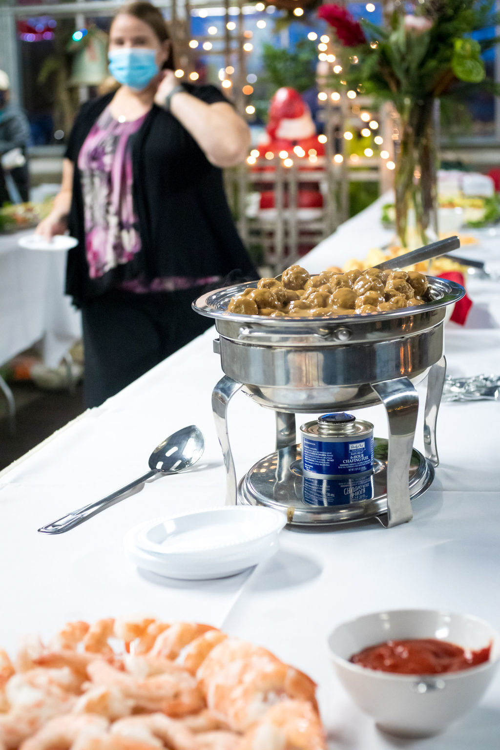 Some of the delicious hors d’oeuvres served at Growing Grounds